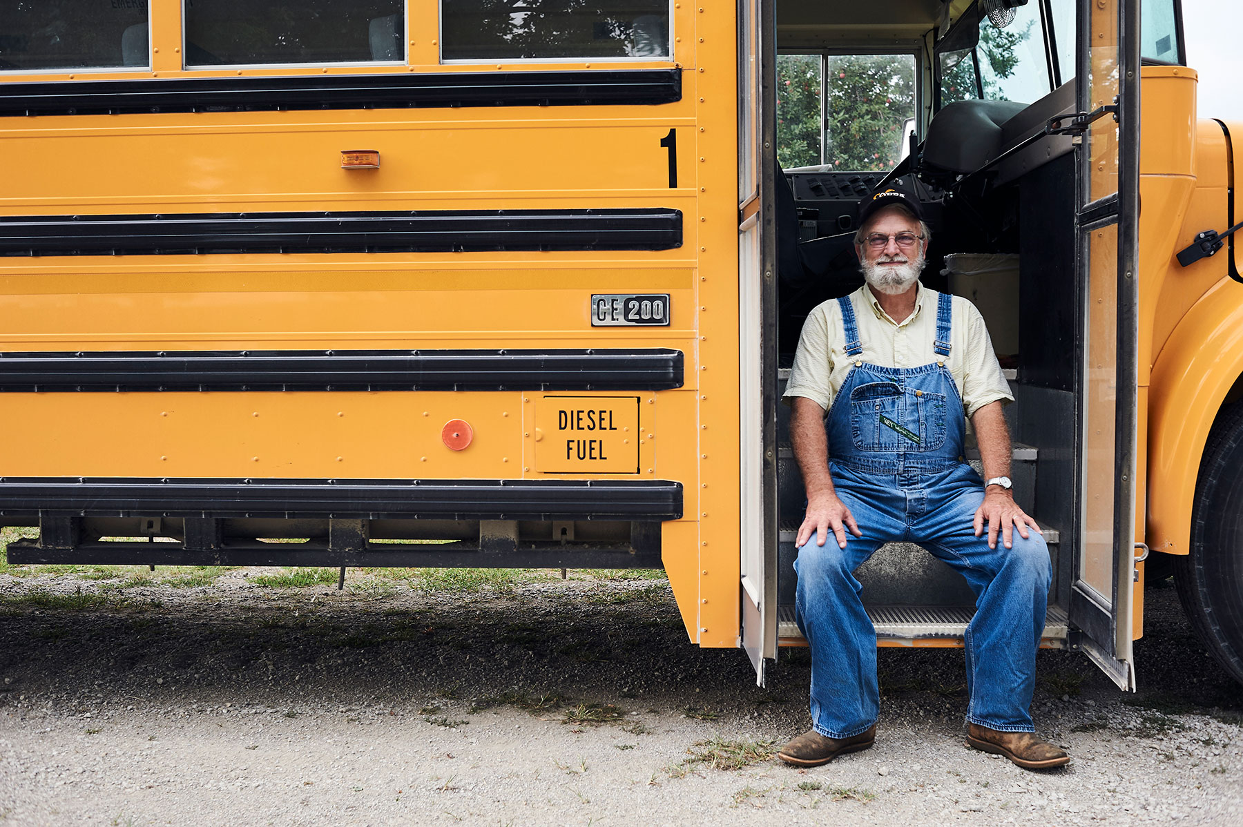 Matt Hoover Photography Kansas City Missouri School Bus Driver